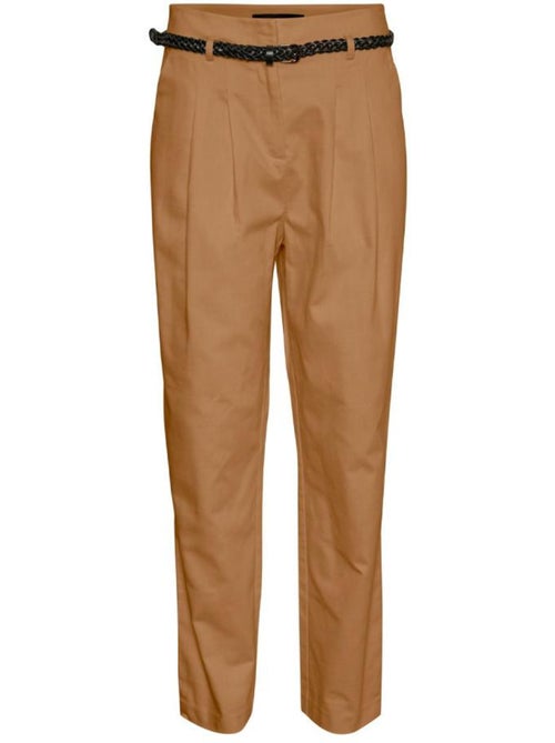 Vero Moda Katie Camel Damespantalon - Kiabi Vero Moda Katie Camel Damespantalon - Kiabi