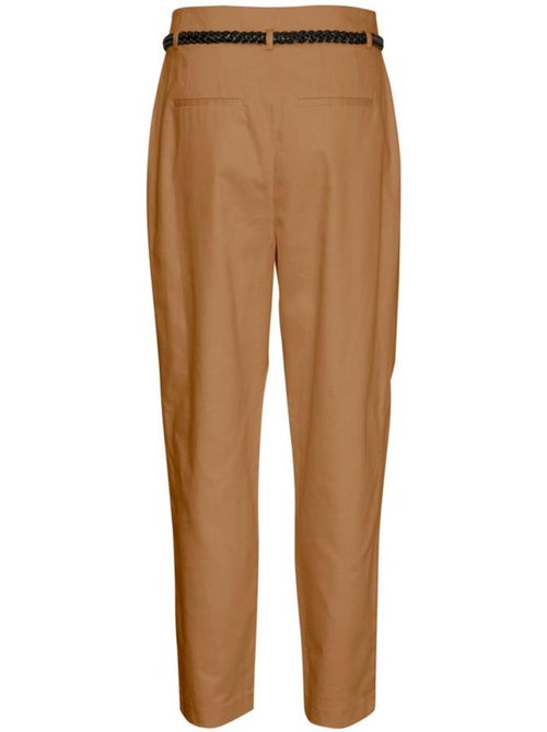 Vero Moda Katie Camel Damespantalon - Kiabi Vero Moda Katie Camel Damespantalon - Kiabi