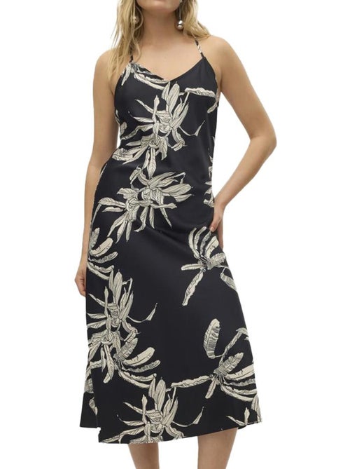 Vero Moda Keila Zwarte Jurk voor Dames - Kiabi Vero Moda Keila Zwarte Jurk voor Dames - Kiabi