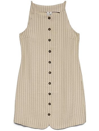 Vero moda kiara ecru jurk voor dames