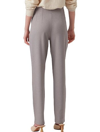 Vero moda kiraloa grijze damespantalon