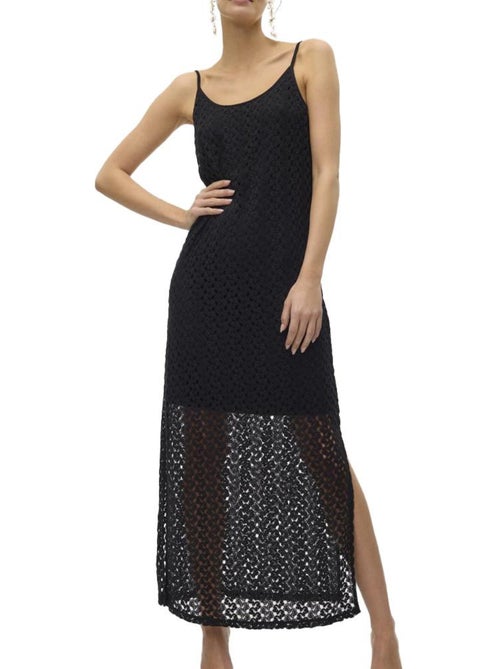 Vero Moda Kylie Zwarte Jurk voor Dames - Kiabi Vero Moda Kylie Zwarte Jurk voor Dames - Kiabi