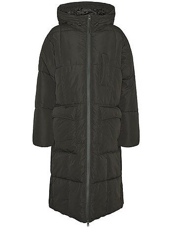 Vero moda lanoranja kaki dames gewatteerde jas