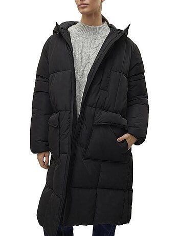 Vero moda lanoranja kaki dames gewatteerde jas