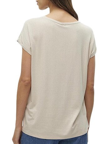 Vero moda lava beige dames t-shirt