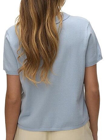 Vero moda lenny bruine polo voor dames