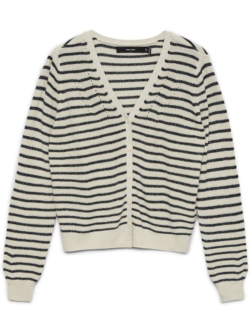 Vero Moda Lexshine Dames Gilet Beige/Zwart Beige - Kiabi