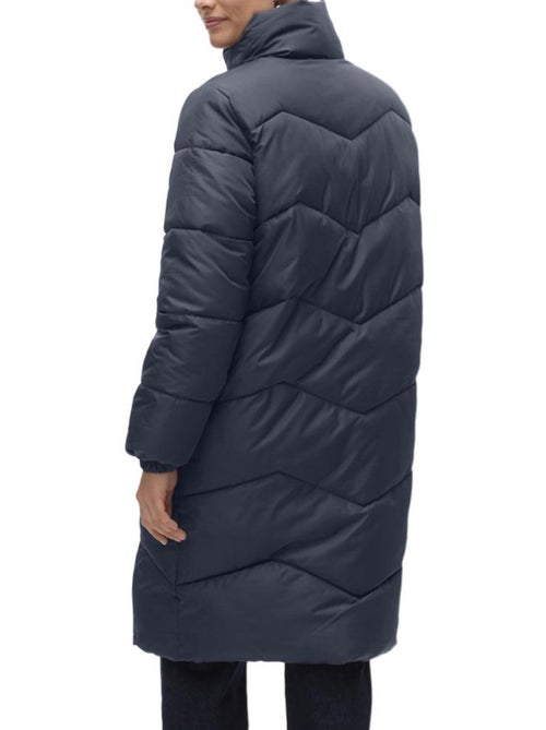 Vero Moda Ligarios Dames Gewatteerde Jas Donkerblauw - Kiabi Vero Moda Ligarios Dames Gewatteerde Jas Donkerblauw - Kiabi