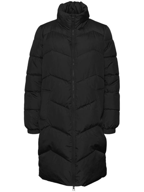 Vero Moda Ligarioss Zwarte Dames Puffer Jas - Kiabi Vero Moda Ligarioss Zwarte Dames Puffer Jas - Kiabi