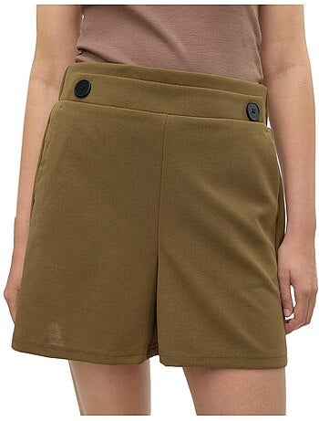 Vero moda liva zwarte korte broek dames