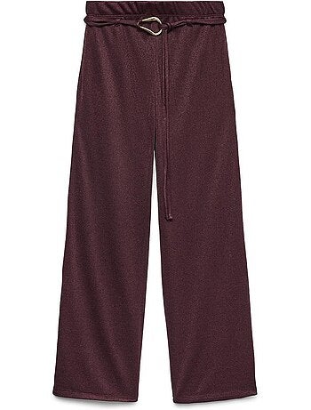 Vero moda louisa zwarte soepele damespantalon