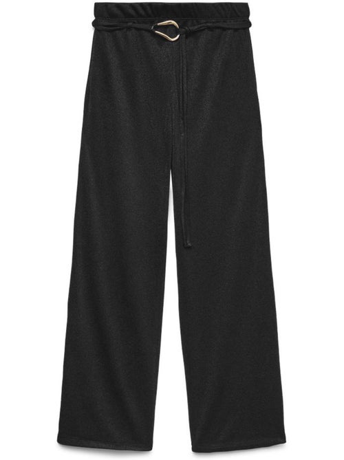 Vero Moda Louisa Zwarte Soepele Damespantalon - Kiabi Vero Moda Louisa Zwarte Soepele Damespantalon - Kiabi
