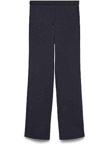Vero moda lucca dames marineblauwe soepele pantalon