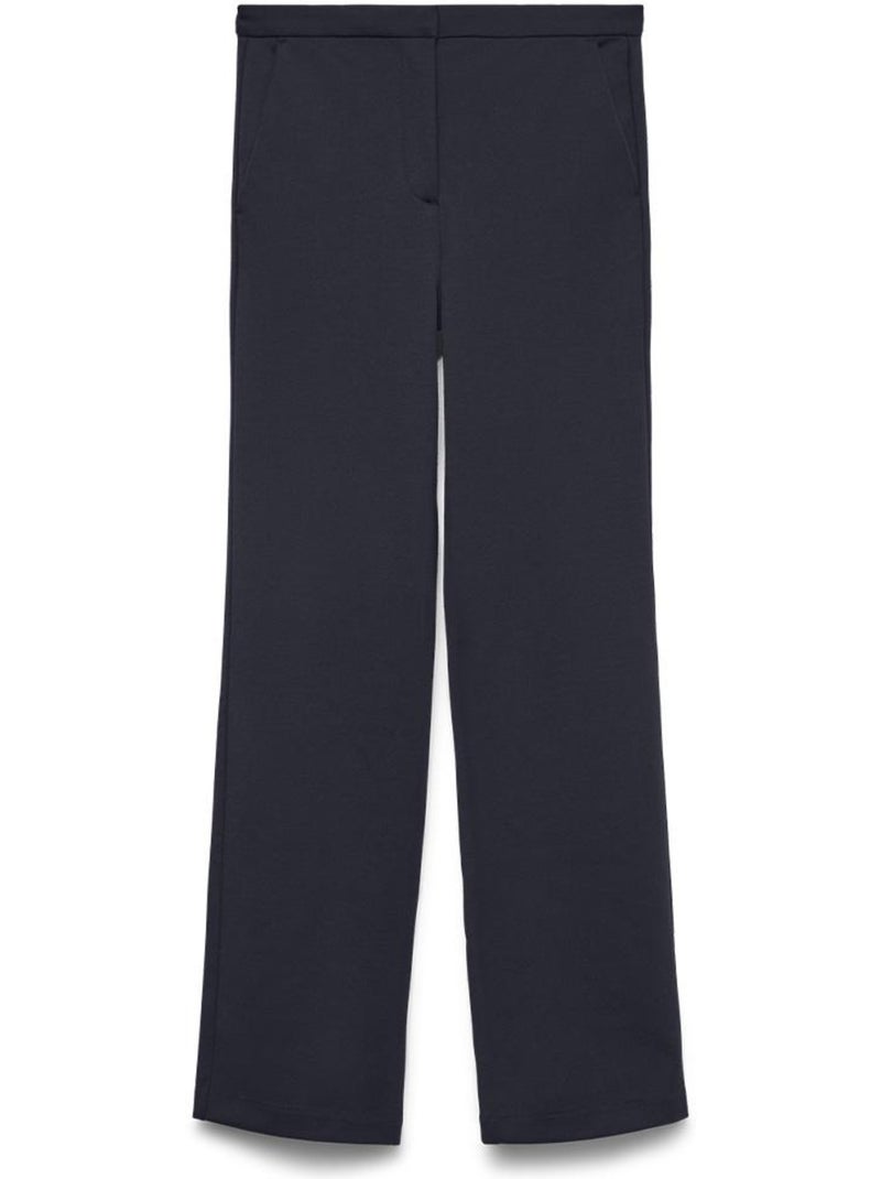 Vero moda lucca dames marineblauwe soepele pantalon Marineblauw - Kiabi