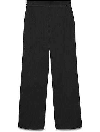 Vero moda lucca dames marineblauwe soepele pantalon