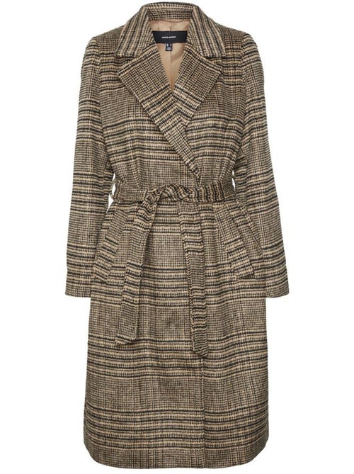 Vero Moda Luck Dames Bruine Jas - Kiabi Vero Moda Luck Dames Bruine Jas - Kiabi