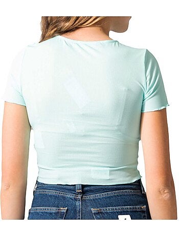 Vero moda madi jill t-shirt voor dames - blauw