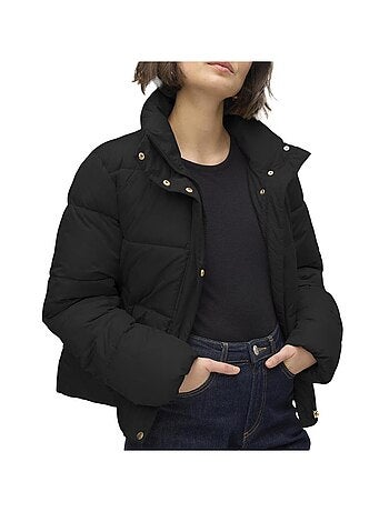 Vero moda maggy kaki dames gewatteerde jas