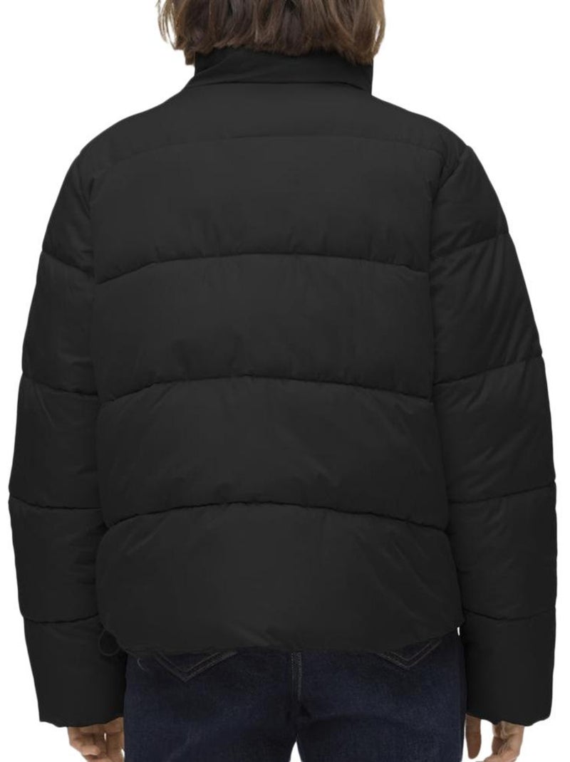 Vero Moda Maggy Zwarte Dames Puffer Jas Zwart - Kiabi