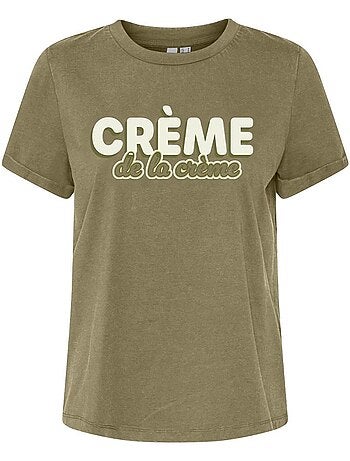 Vero moda majilla groen t-shirt voor dames