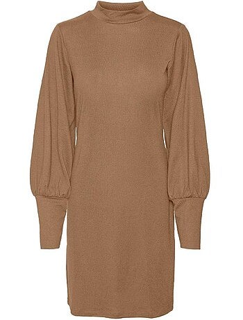 Vero moda malena bruine jurk voor dames