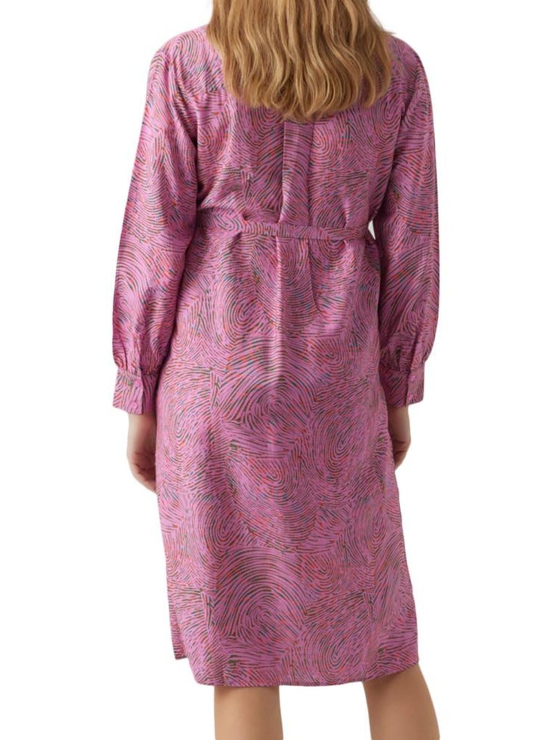 Vero Moda Mama Anea Roze Zwangerschapsjurk Roze - Kiabi