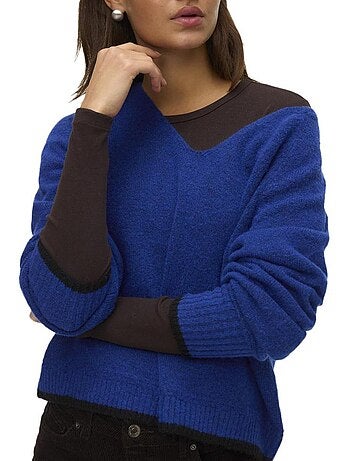 Vero moda maquarius raglan trui zwart voor dames