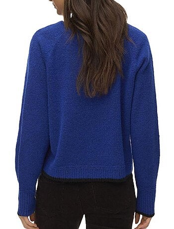Vero moda maquarius raglan trui zwart voor dames