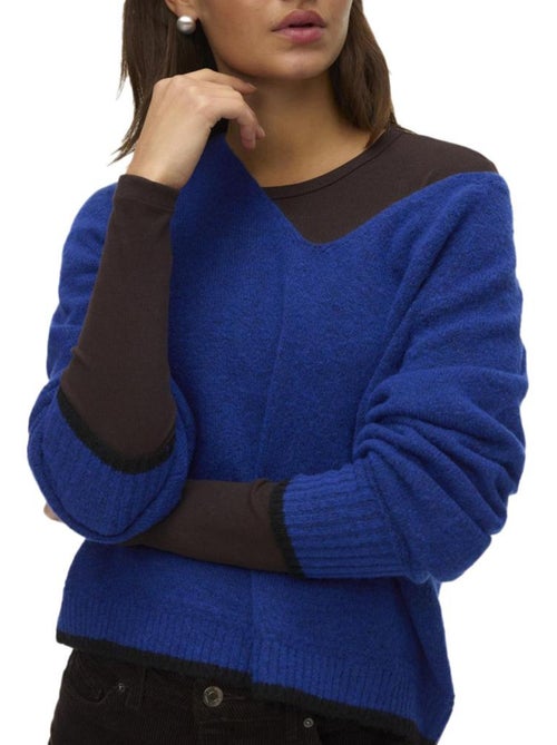 Vero Moda Maquarius Elektrisch Blauwe Dames Trui - Kiabi Vero Moda Maquarius Elektrisch Blauwe Dames Trui - Kiabi