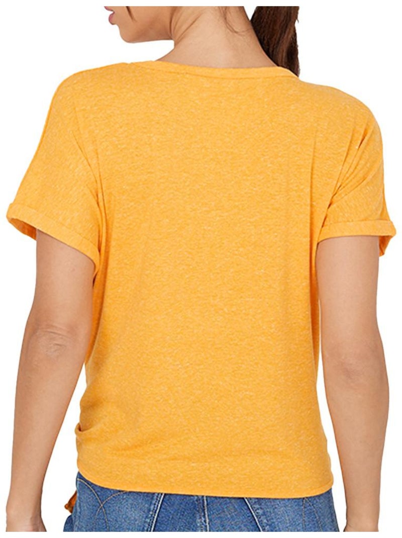 Vero Moda Marijune Oranje Dames T-Shirt Oranje - Kiabi