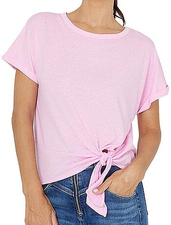 Vero moda marijune t-shirt voor dames - roze