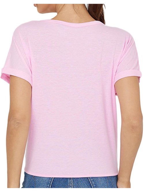 Vero Moda Marijune T-shirt voor Dames - Roze - Kiabi Vero Moda Marijune T-shirt voor Dames - Roze - Kiabi