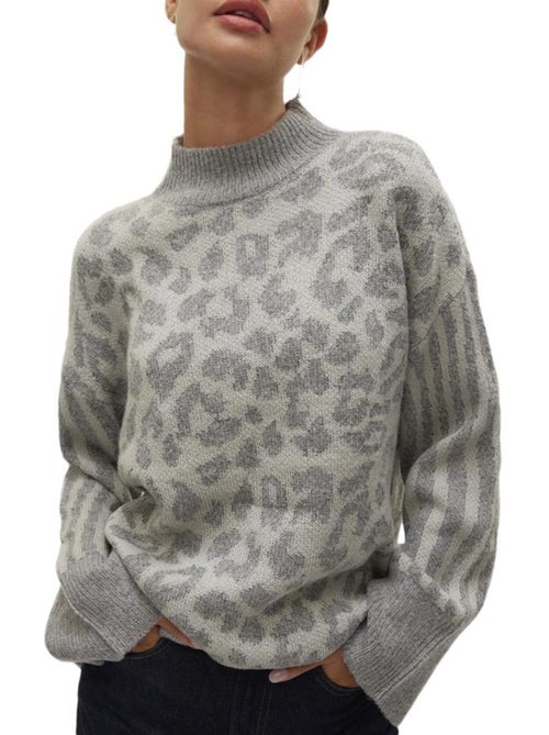 Vero Moda Mars Grijze Dames Trui - Kiabi Vero Moda Mars Grijze Dames Trui - Kiabi