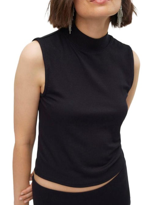 Vero Moda Mary Zwarte Top voor Dames - Kiabi Vero Moda Mary Zwarte Top voor Dames - Kiabi