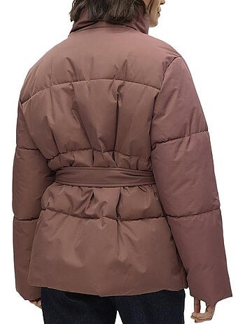 Vero moda mashley bruine dames puffer jas