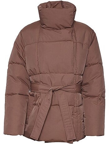 Vero moda mashley bruine dames puffer jas
