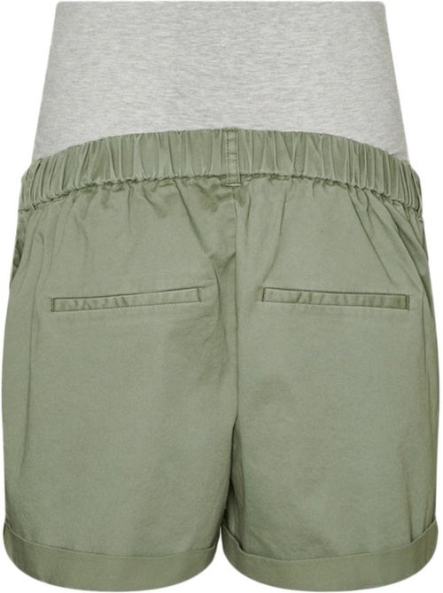 Vero Moda Maternity Korte Zwangerschapsbroek Dames Groen 20016767 - Kiabi Vero Moda Maternity Korte Zwangerschapsbroek Dames Groen 20016767 - Kiabi