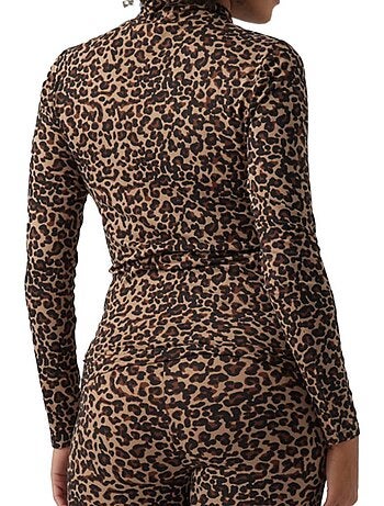 Vero moda maternity mina zwangerschaps t-shirt bruin dames