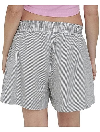 Vero moda maternity simla zwangerschapsshort voor dames - wit/groen