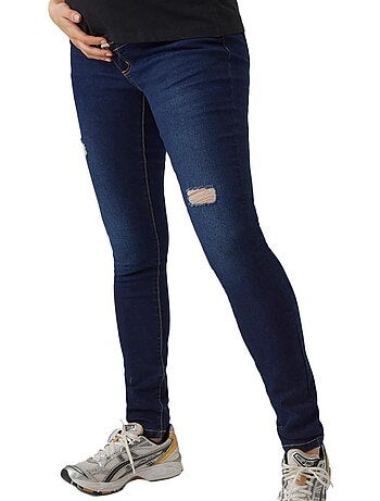 Vero moda maternity skinny zwangerschapsjeans blauw voor dames