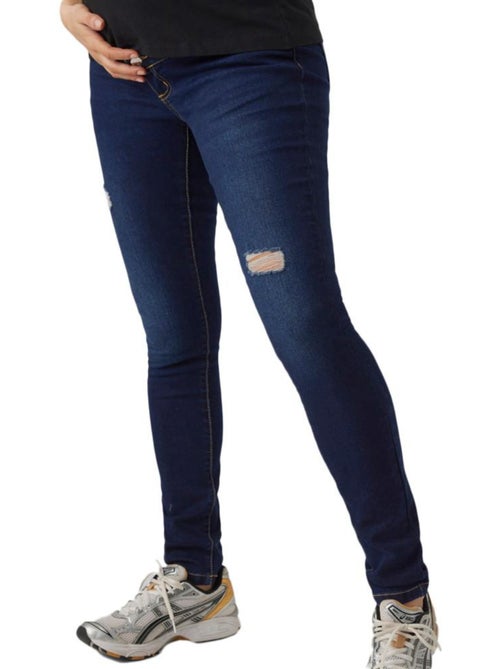 Vero Moda Maternity Skinny Zwangerschapsjeans Blauw voor Dames - Kiabi Vero Moda Maternity Skinny Zwangerschapsjeans Blauw voor Dames - Kiabi