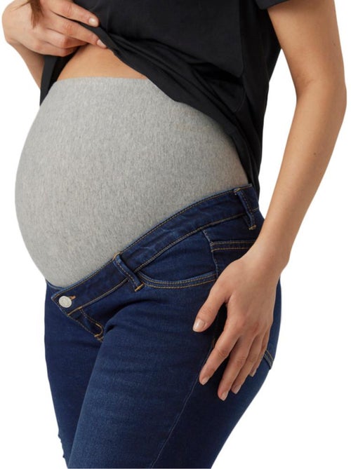 Vero Moda Maternity Skinny Zwangerschapsjeans Blauw voor Dames - Kiabi Vero Moda Maternity Skinny Zwangerschapsjeans Blauw voor Dames - Kiabi