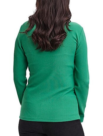 Vero moda maternity windy zwangerschaps t-shirt groen voor dames