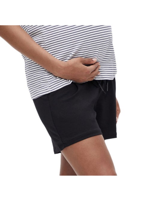 Vero Moda Maternity Zwarte Zwangerschapsshort met Ruches - Kiabi Vero Moda Maternity Zwarte Zwangerschapsshort met Ruches - Kiabi