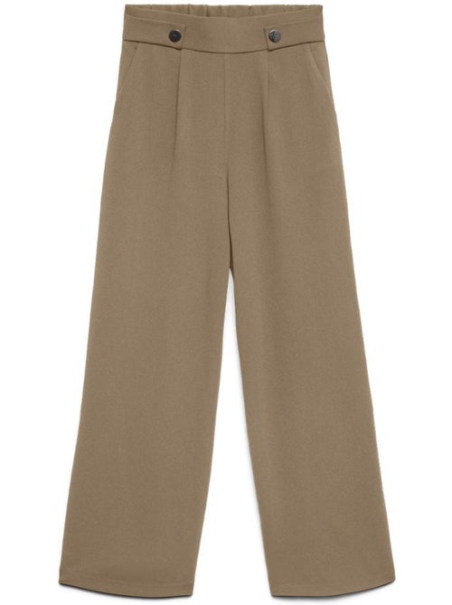 Vero Moda May dames pantalon met knopen - Camel - Kiabi Vero Moda May dames pantalon met knopen - Camel - Kiabi
