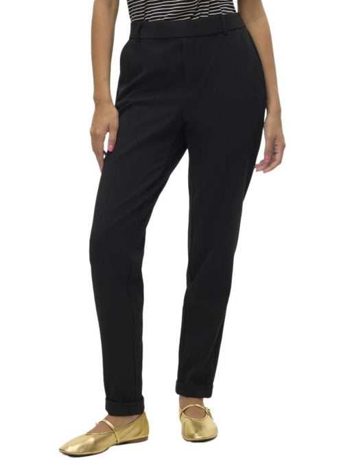 Vero Moda Maya Zwarte Damespantalon - Kiabi Vero Moda Maya Zwarte Damespantalon - Kiabi