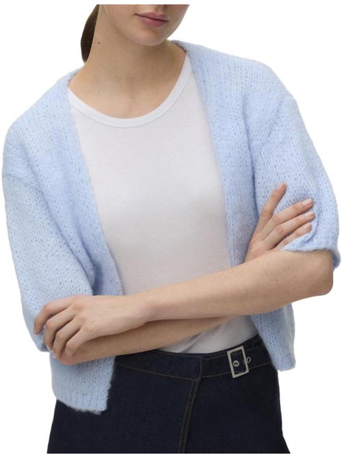 Vero moda maybe blauw dames gilet - Kiabi Vero moda maybe blauw dames gilet - Kiabi