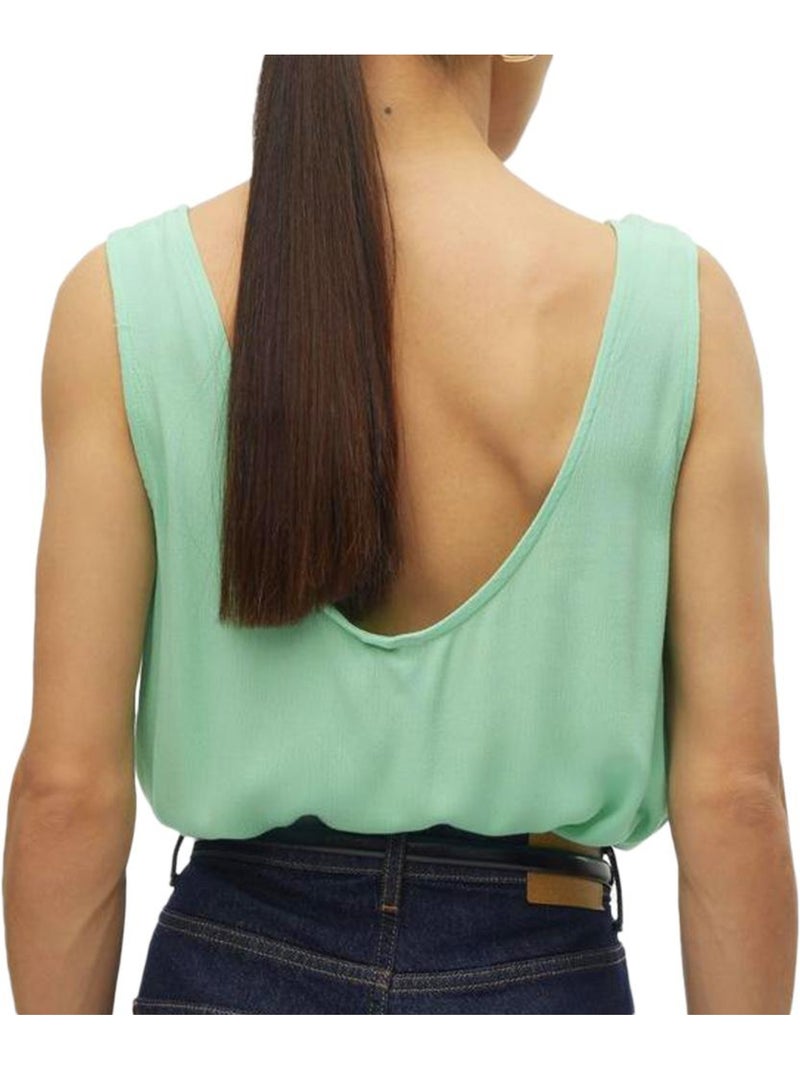 Vero Moda Menny Groene Dames Top Groen - Kiabi