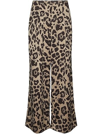 Vero moda merle dames pantalon bruin/beige