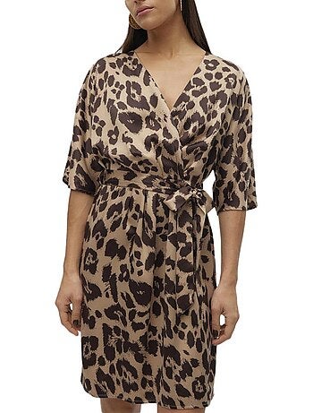 Vero moda merle luipaardprint jurk voor dames